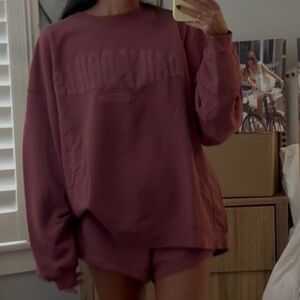 Daily Drills Wine Colored Sweatshirt xs/s